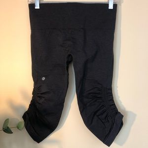 Lululemon Gathered crop legging
